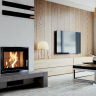 Топка DEFRO HOME RIVA SM SHORT, 16 кВт, 630/465мм, с водяным контуром