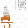 Печь-барбекю Ref - 124