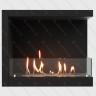 Встроенный биокамин Lux Fire Угловой 755 М (правый угол)