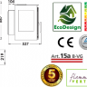 Дровяной камин PANADERO ONIX WALL Ecodesign стальной