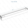 Автоматический биокамин Lux Fire Smart Flame 1800 RC INOX