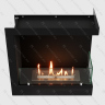 Встроенный биокамин Lux Fire Угловой 490 S (правый угол)